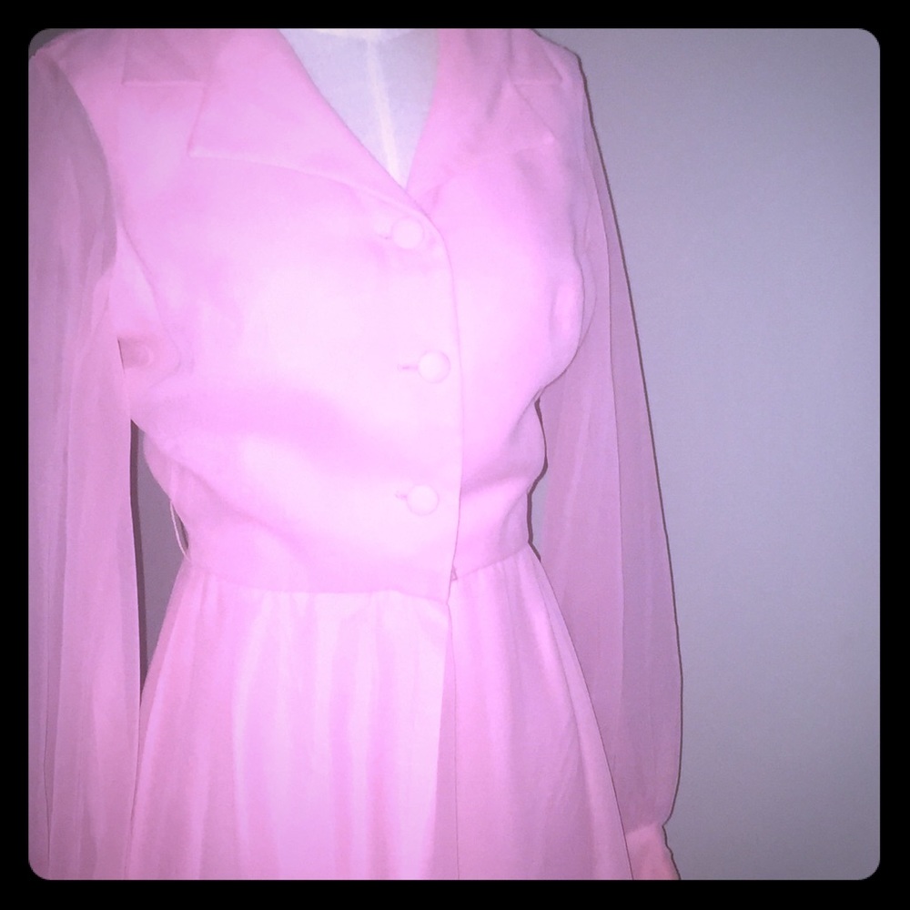 Light pink ankle length multi purpose dress !